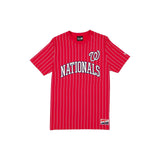 Washington Nationals Throwback Pinstripe Wordmark T-Shirt