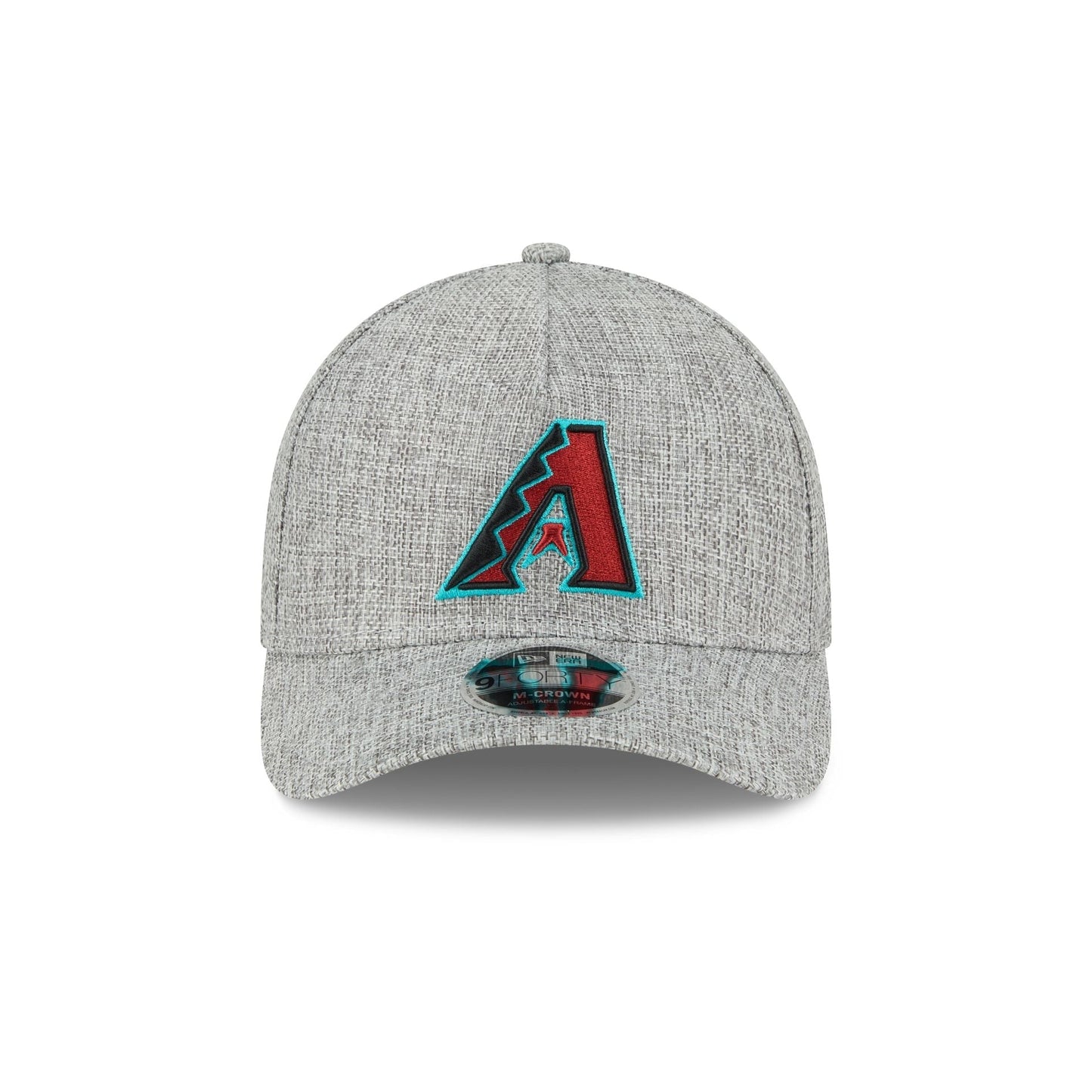 Arizona Diamondbacks Cotton Weave Gray 9FORTY M-Crown A-Frame Snapback Hat