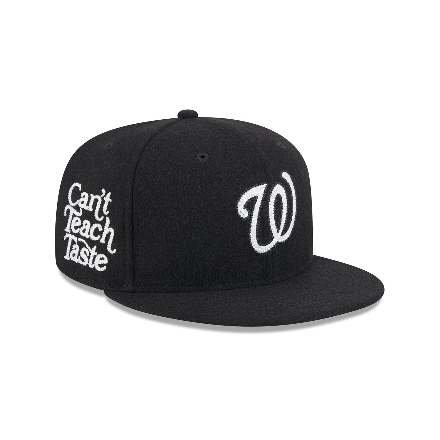 Washington Nationals Diet Starts Monday Can't Teach Taste Black 59FIFTY Fitted Hat