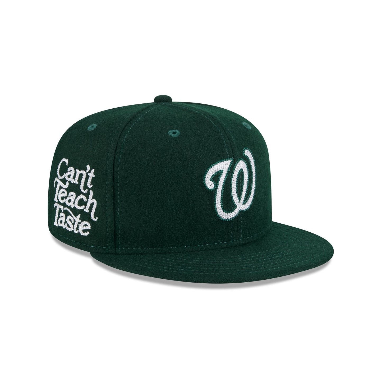 Washington Nationals Diet Starts Monday Can't Teach Taste Green 59FIFTY Fitted Hat