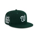 Washington Nationals Diet Starts Monday Can't Teach Taste Green 59FIFTY Fitted Hat