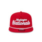 Washington Nationals Team Text Golfer Hat