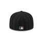 Arizona Diamondbacks Pinstripe League Pin 59FIFTY Fitted Hat
