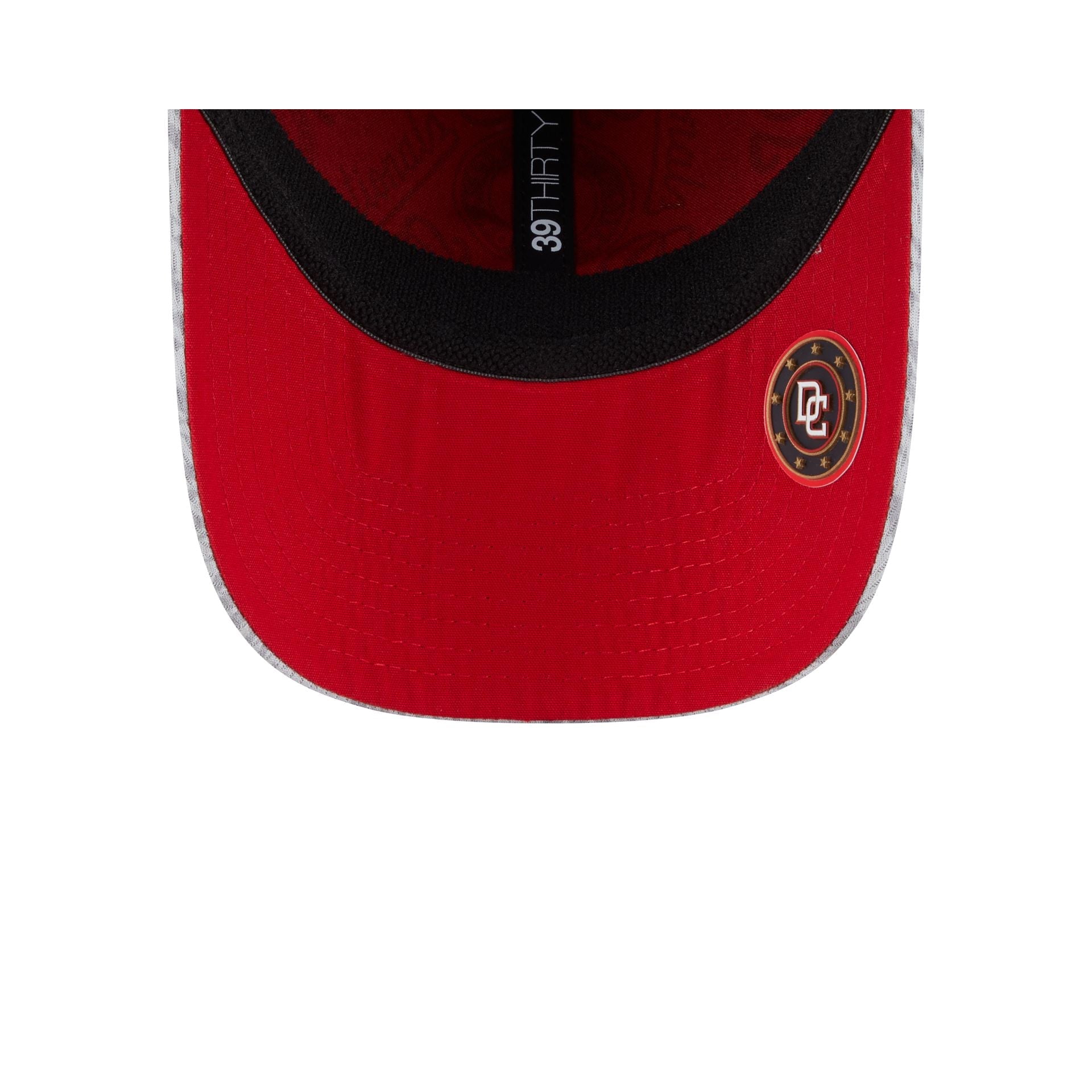 Washington Nationals 2025 Clubhouse Gray 39THIRTY Stretch Fit