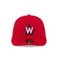 Washington Nationals 2025 Clubhouse Alt Low Profile 59FIFTY Fitted Hat