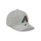 Arizona Diamondbacks Cotton Weave Gray 9FORTY M-Crown A-Frame Snapback Hat