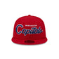 Washington Capitals Script 9FIFTY Snapback Hat