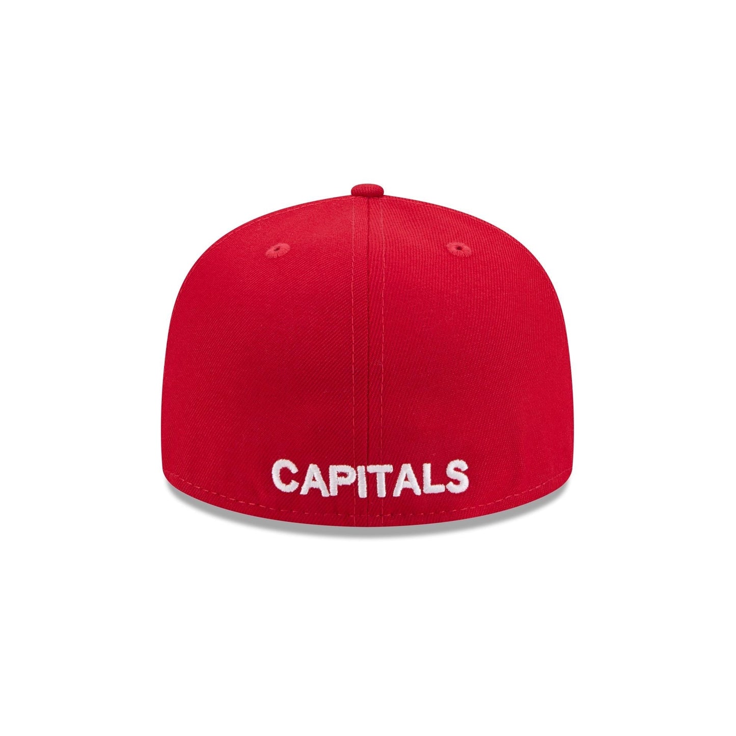 Washington Capitals Rear Wordmark 59FIFTY Fitted Hat