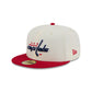 Washington Capitals Chrome White 59FIFTY Fitted Hat