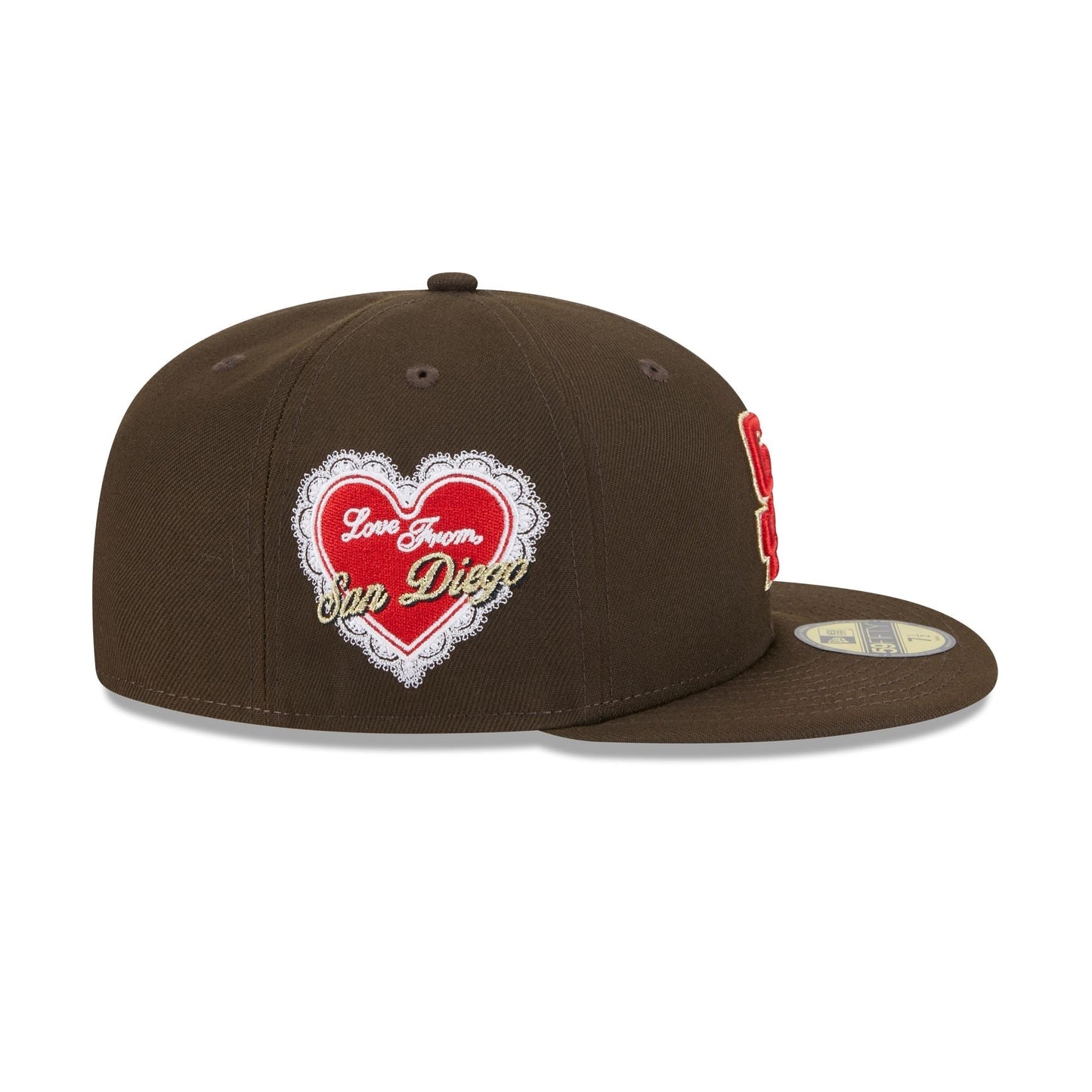 Love From San Diego Padres 59FIFTY Fitted Hat