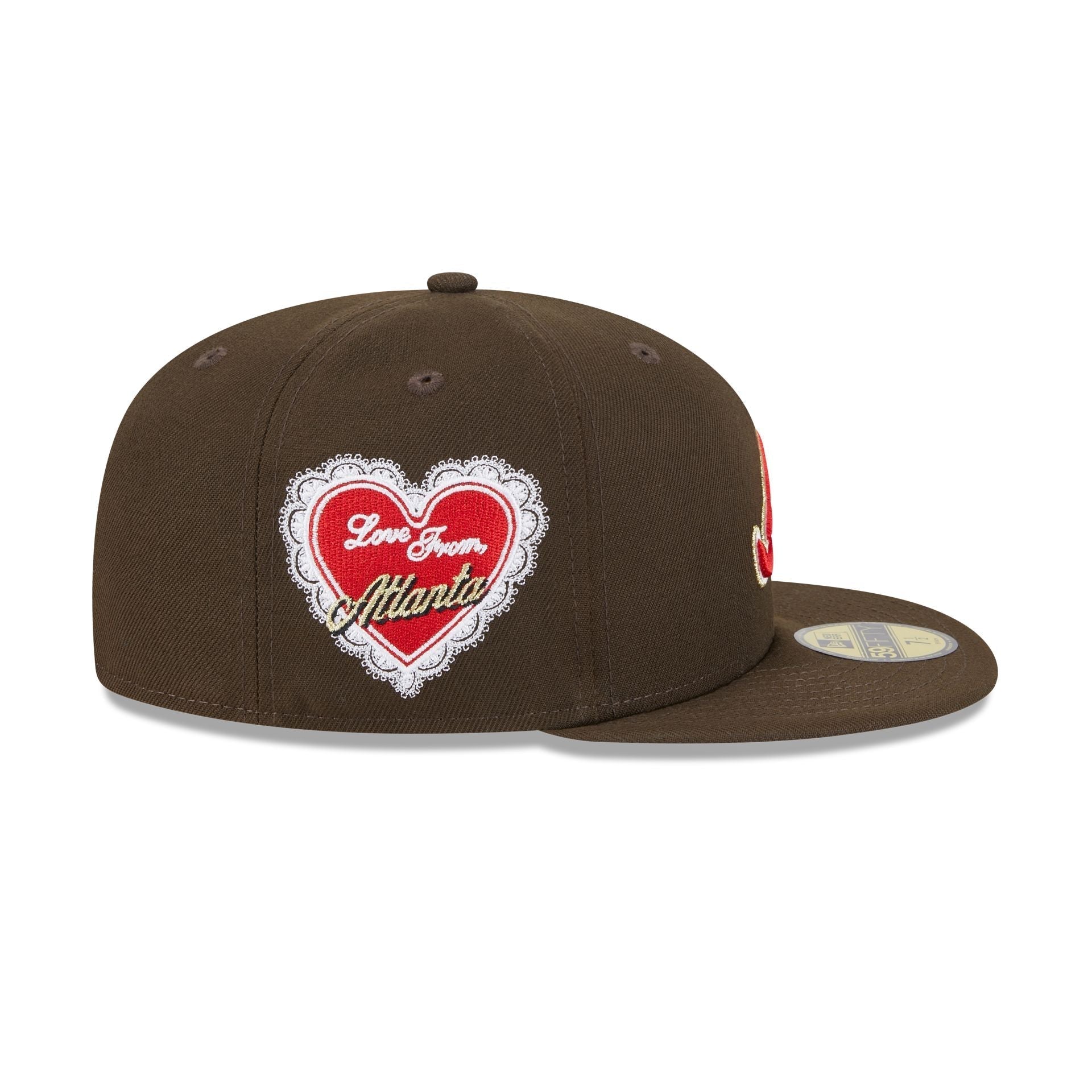 Love From Atlanta Braves 59FIFTY Fitted Hat
