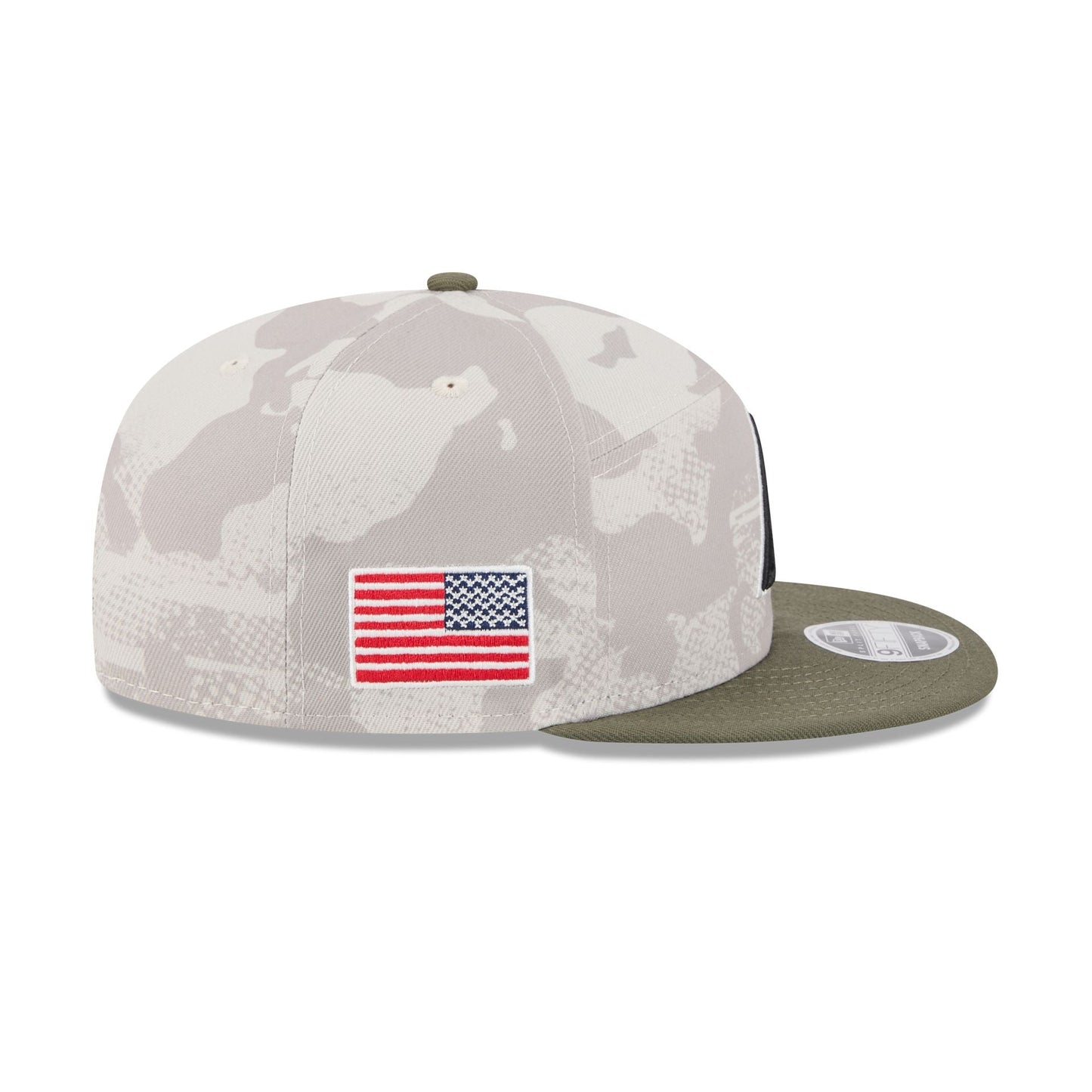 Arizona Diamondbacks Armed Forces Day 2025 9FIFTY Split Panel Snapback Hat