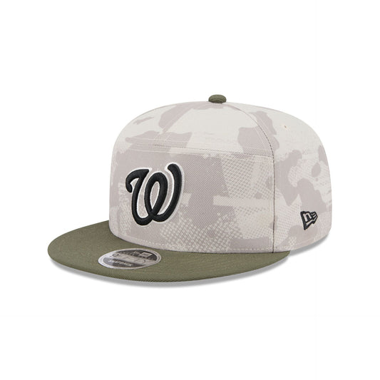 Washington Nationals Armed Forces Day 2025 9FIFTY Split Panel Snapback Hat