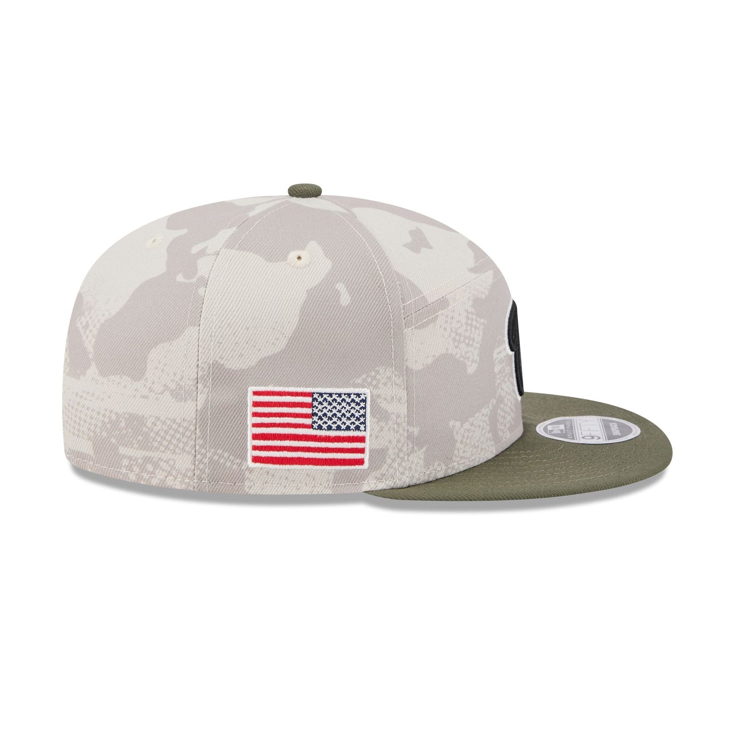 Washington Nationals Armed Forces Day 2025 9FIFTY Split Panel Snapback Hat