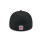 Washington Commanders 2025 Draft Black 59FIFTY A-Frame Fitted Hat