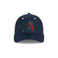 Arizona Diamondbacks Linen 9FORTY M-Crown Snapback Hat