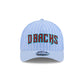 Arizona Diamondbacks Pinstripe Linen 9FORTY M-Crown A-Frame Snapback Hat