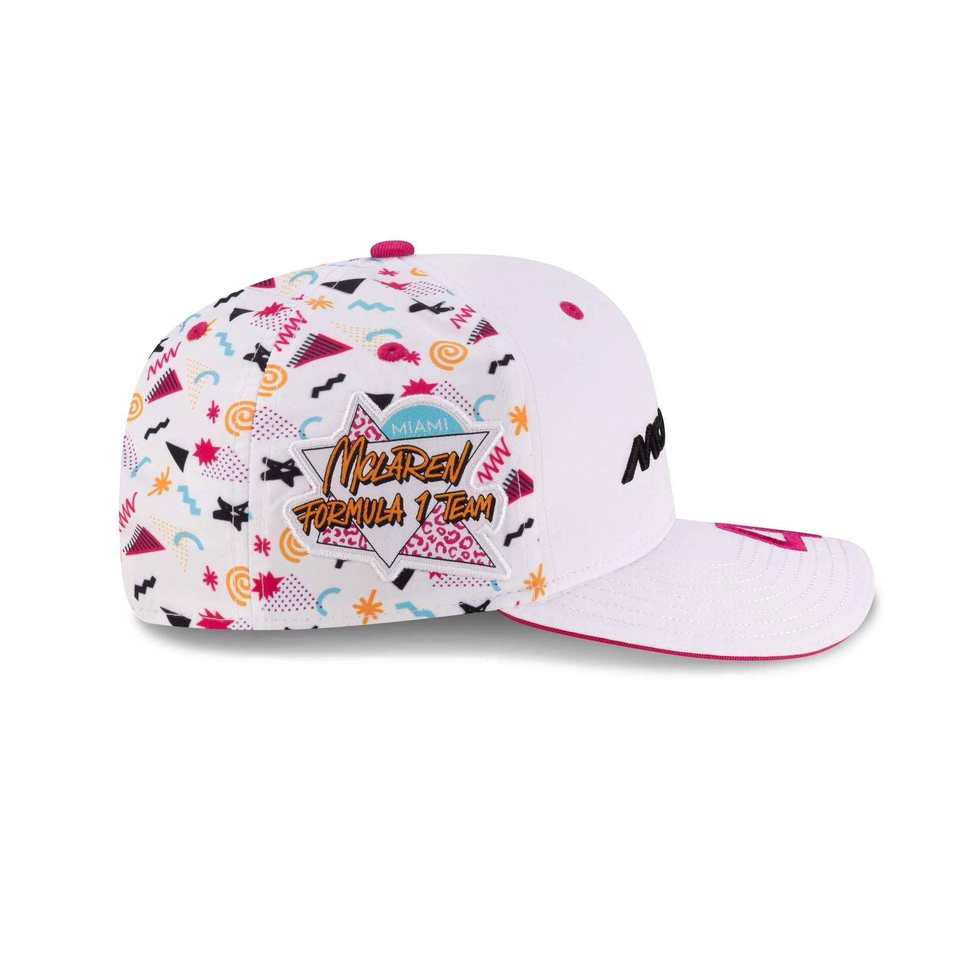 2025 Miami Race Special McLaren Formula 1 Team Lando Norris 9SEVENTY Stretch-Snap Hat