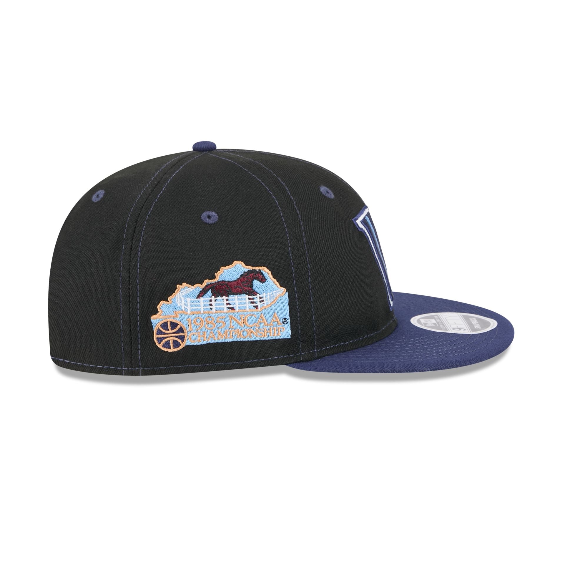 Villanova Wildcats Tournament Side Patch Retro Crown 9FIFTY Strapback Hat
