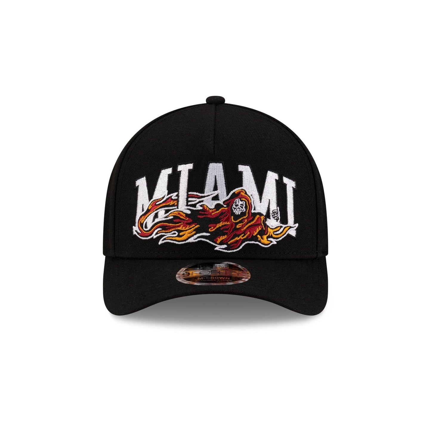 Warren Lotas x Miami Heat 2025 All-Star Game 9FORTY M-Crown A-Frame Snapback Hat