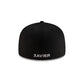 Xavier Musketeers Black 59FIFTY Fitted Hat