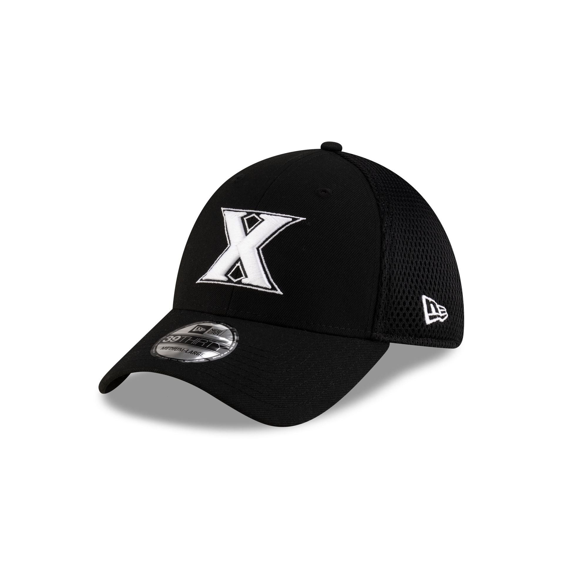 Xavier Musketeers Black 39THIRTY Stretch Fit Hat