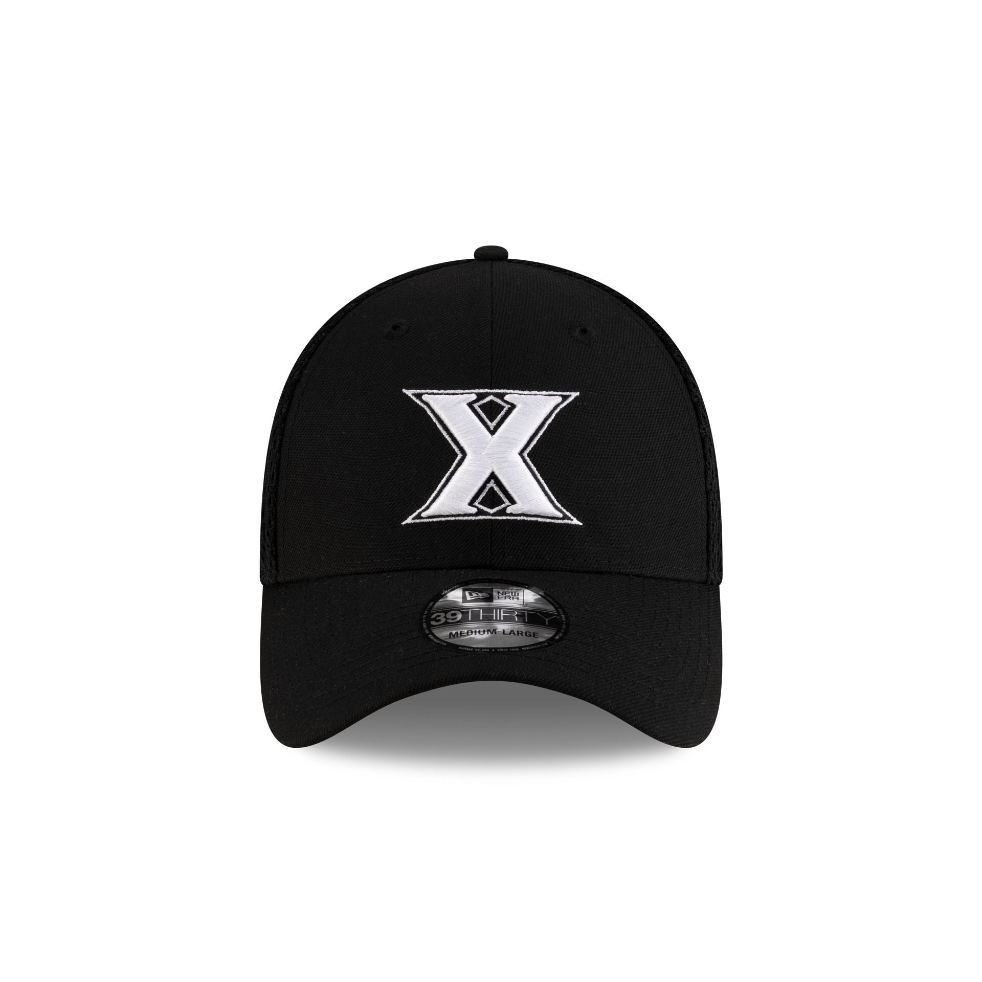 Xavier Musketeers Black 39THIRTY Stretch Fit Hat